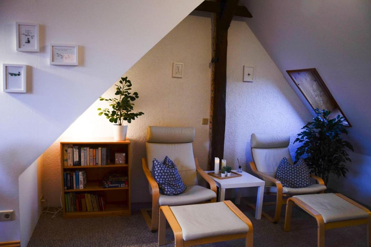 Ferienwohnung Weitblick-Loft Mit Terrasse Rostock Exterior foto