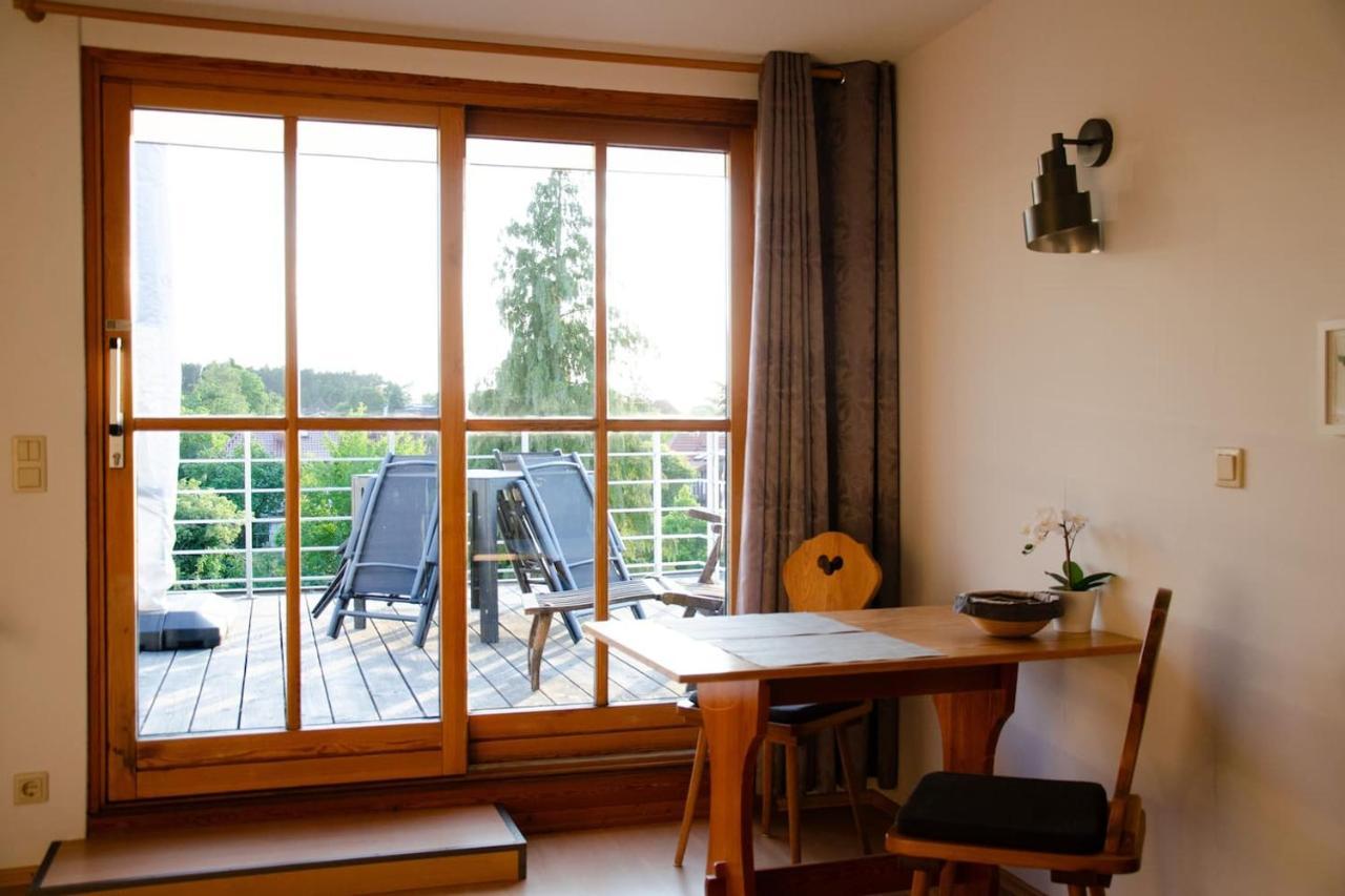 Ferienwohnung Weitblick-Loft Mit Terrasse Rostock Exterior foto